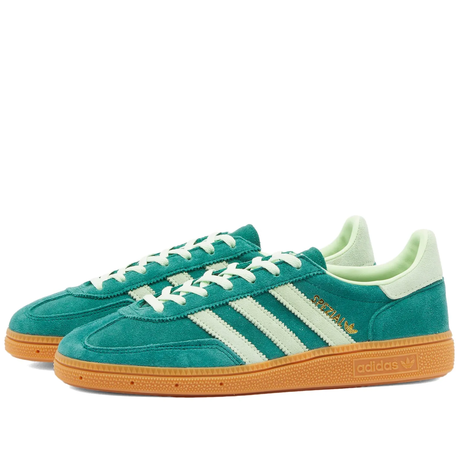 Adidas Handball Special Sneakers, Collegiate Green, Semi Green Spark & Gum 1