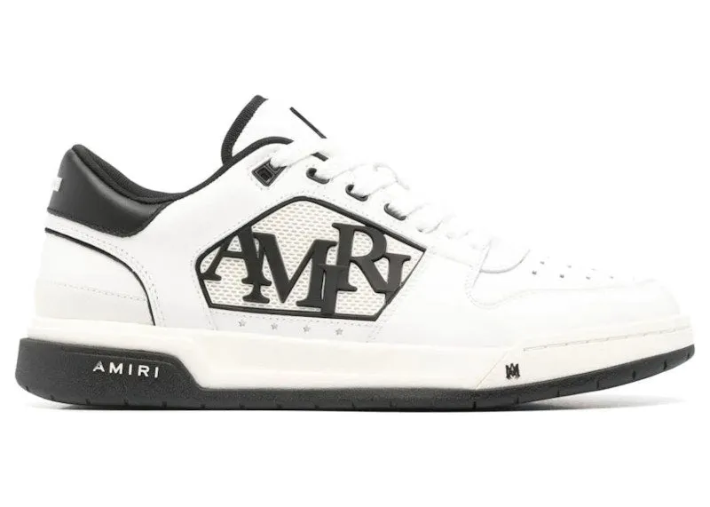 Amiri Classic Low White Black