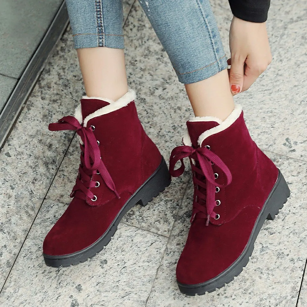 ankle Boots shoes woman snow boots