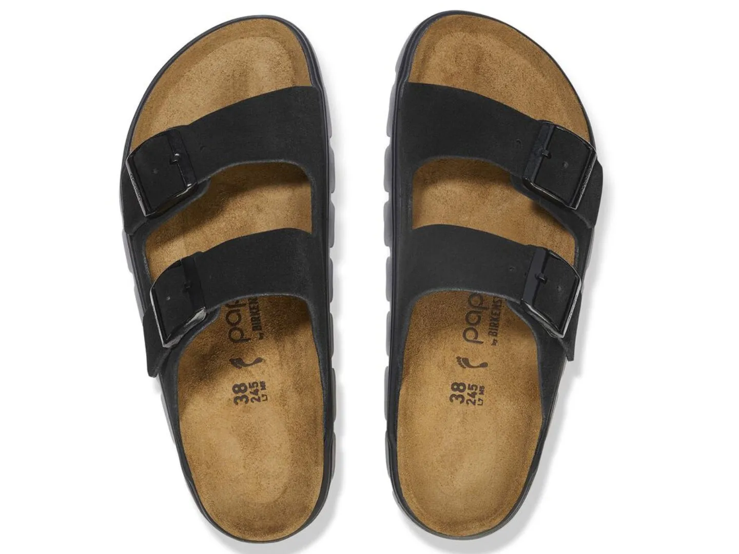 Birkenstock: Arizona Chunky in Black/Black