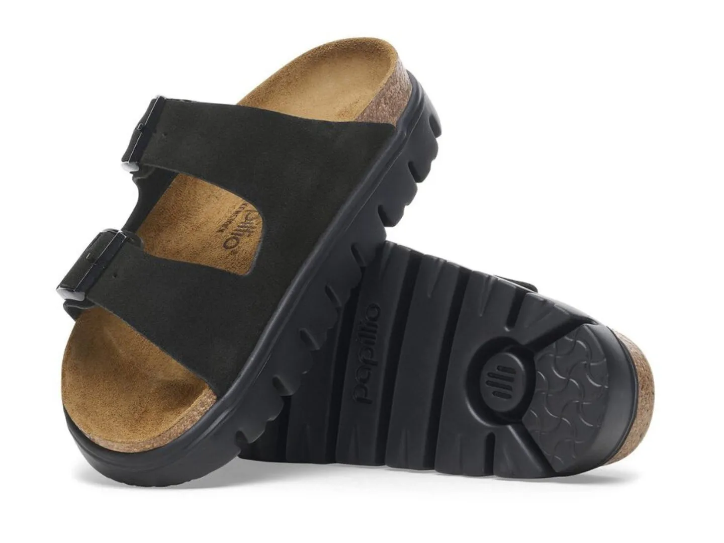 Birkenstock: Arizona Chunky in Black/Black