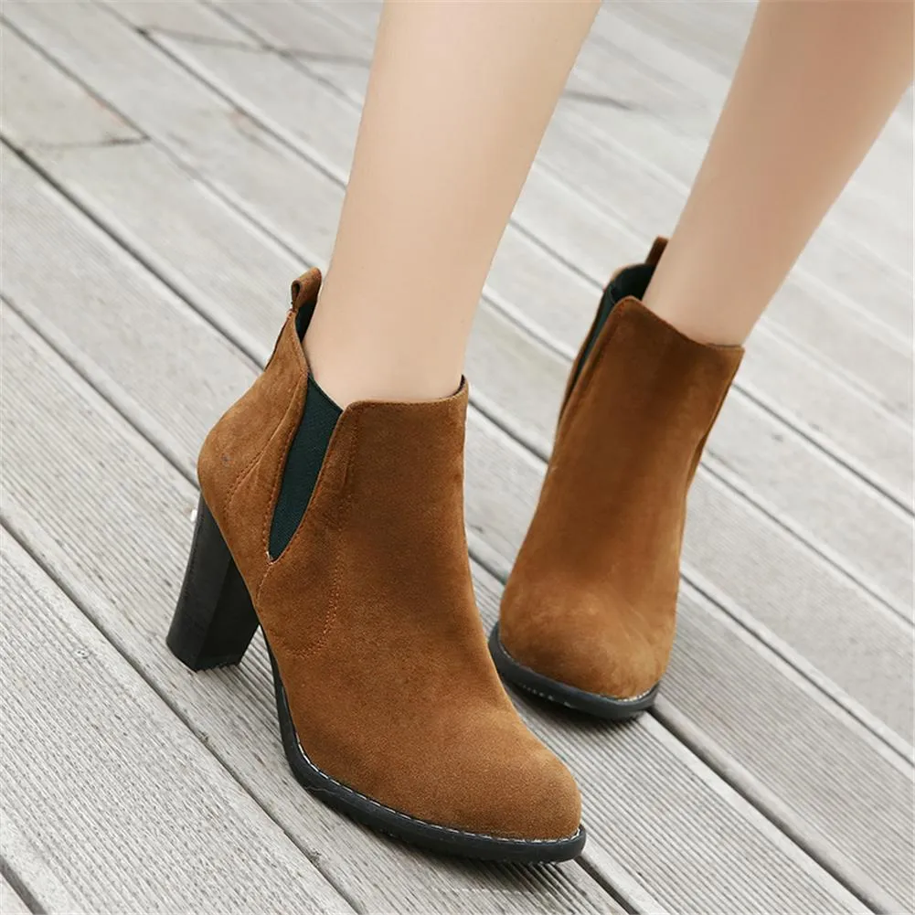 Boots Woman Shoes High Heels Western