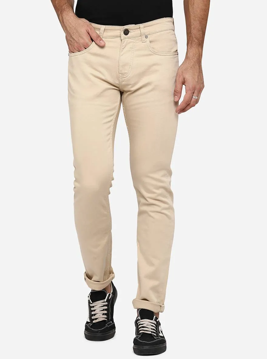 Fawn Washed Slim Fit Jeans | JadeBlue