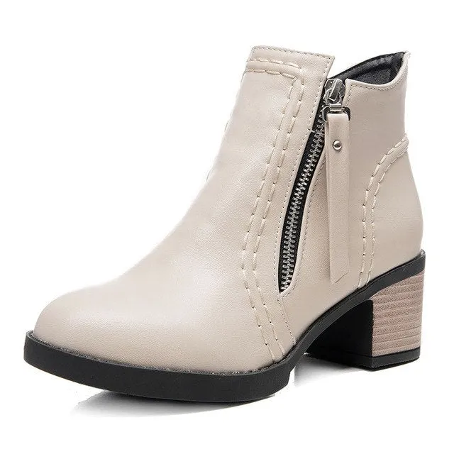 Female Lady Ankle Boots