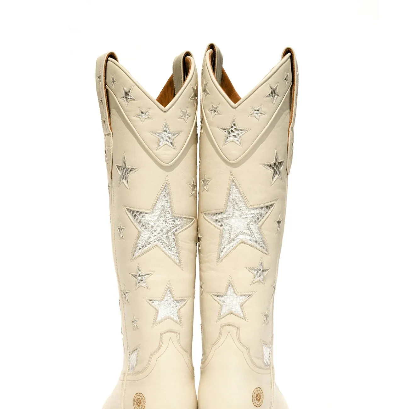 Five Star Thick Heel Western Cowboy Boots