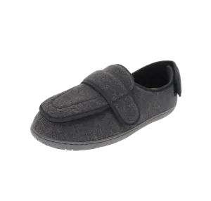 Mens Foamtreads "Physician M2" Extra-Deep Slipper - Black