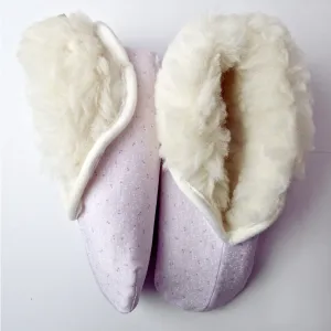 Pure New Wool Bed Bootee Slippers