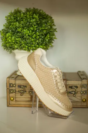 Selena Gold Sneaker