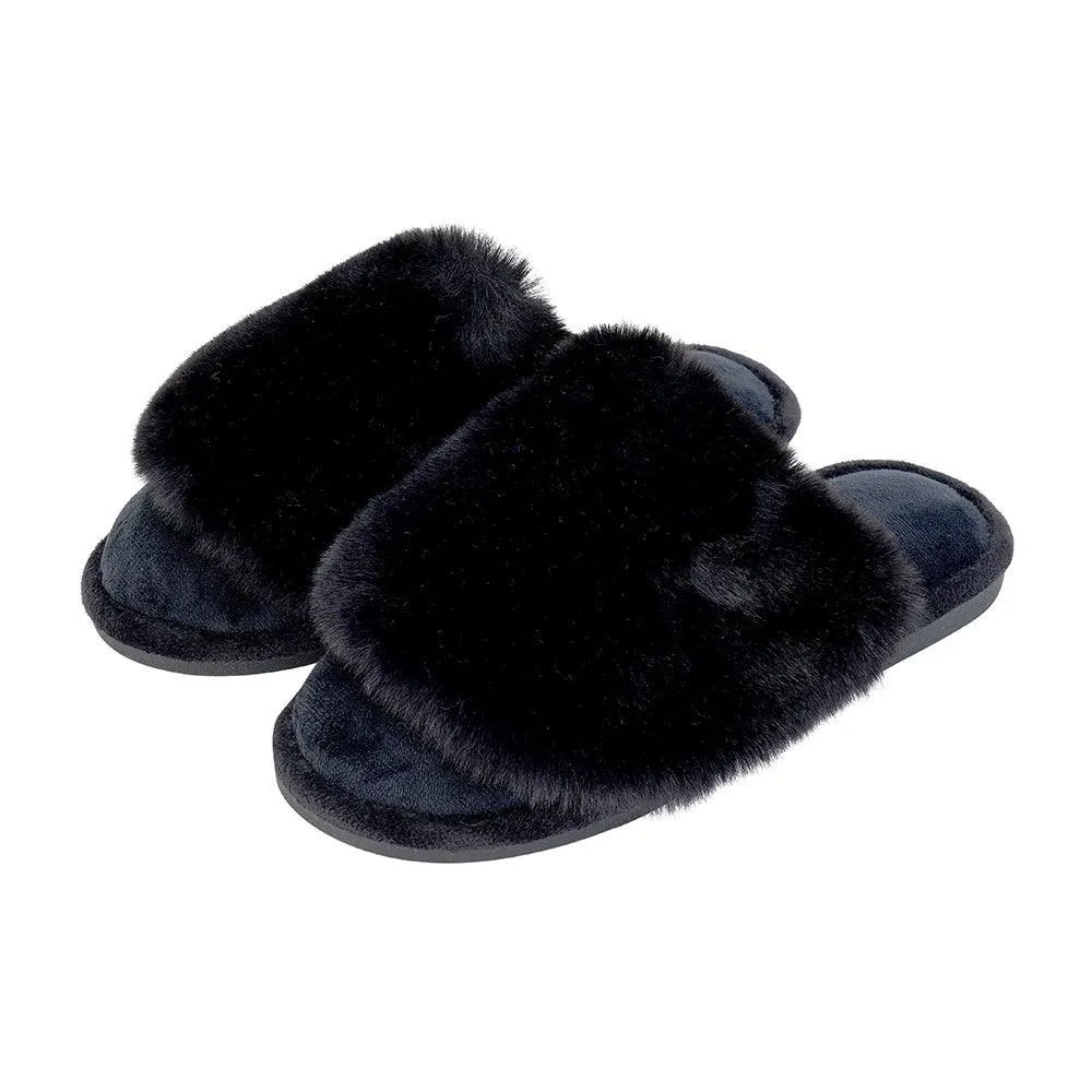 Slippers – Cosy Luxe – Black