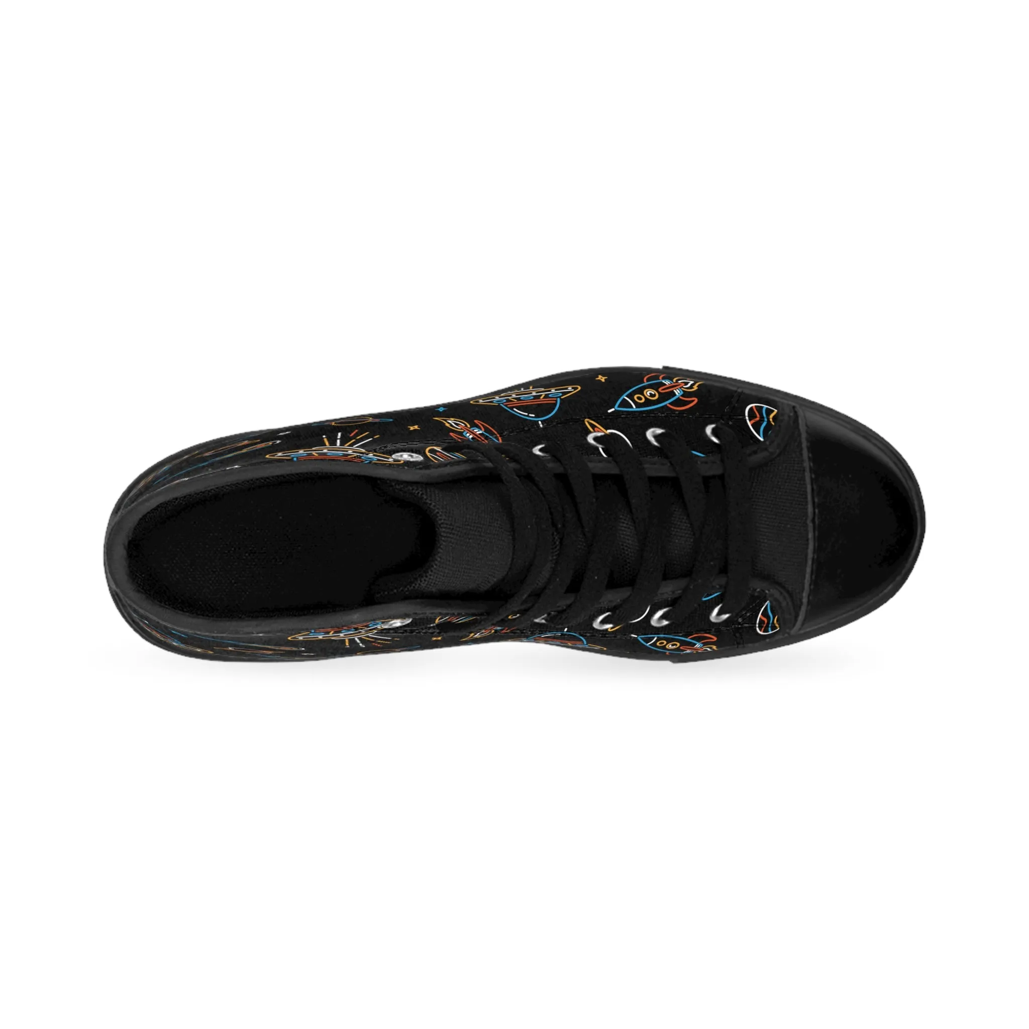 Spaceships Women's Classic Sneakers