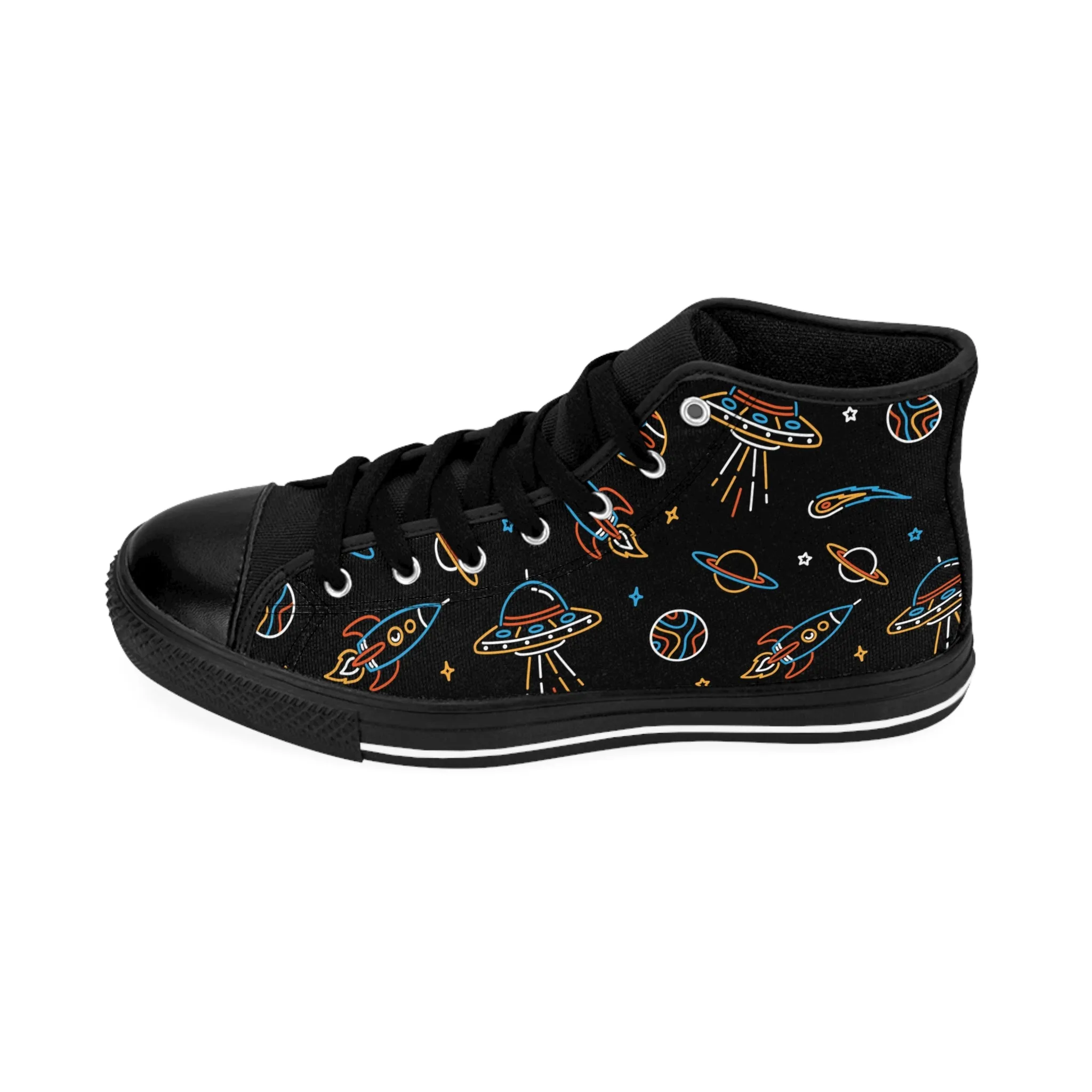 Spaceships Women's Classic Sneakers