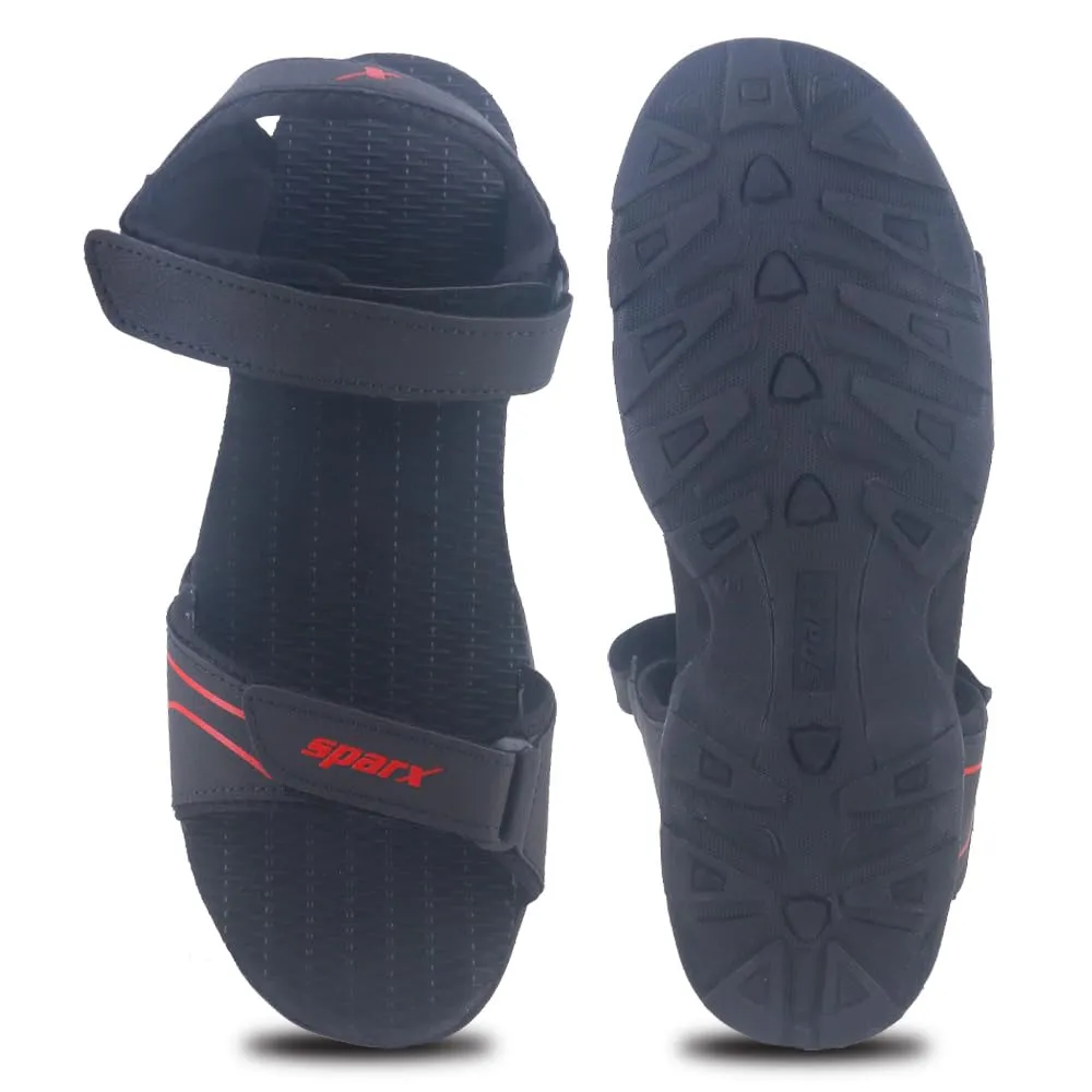 Sparx mens SS 703 | Latest, Daily Use, Stylish Floaters | Red Sport Sandal - 9 UK (SS 703)