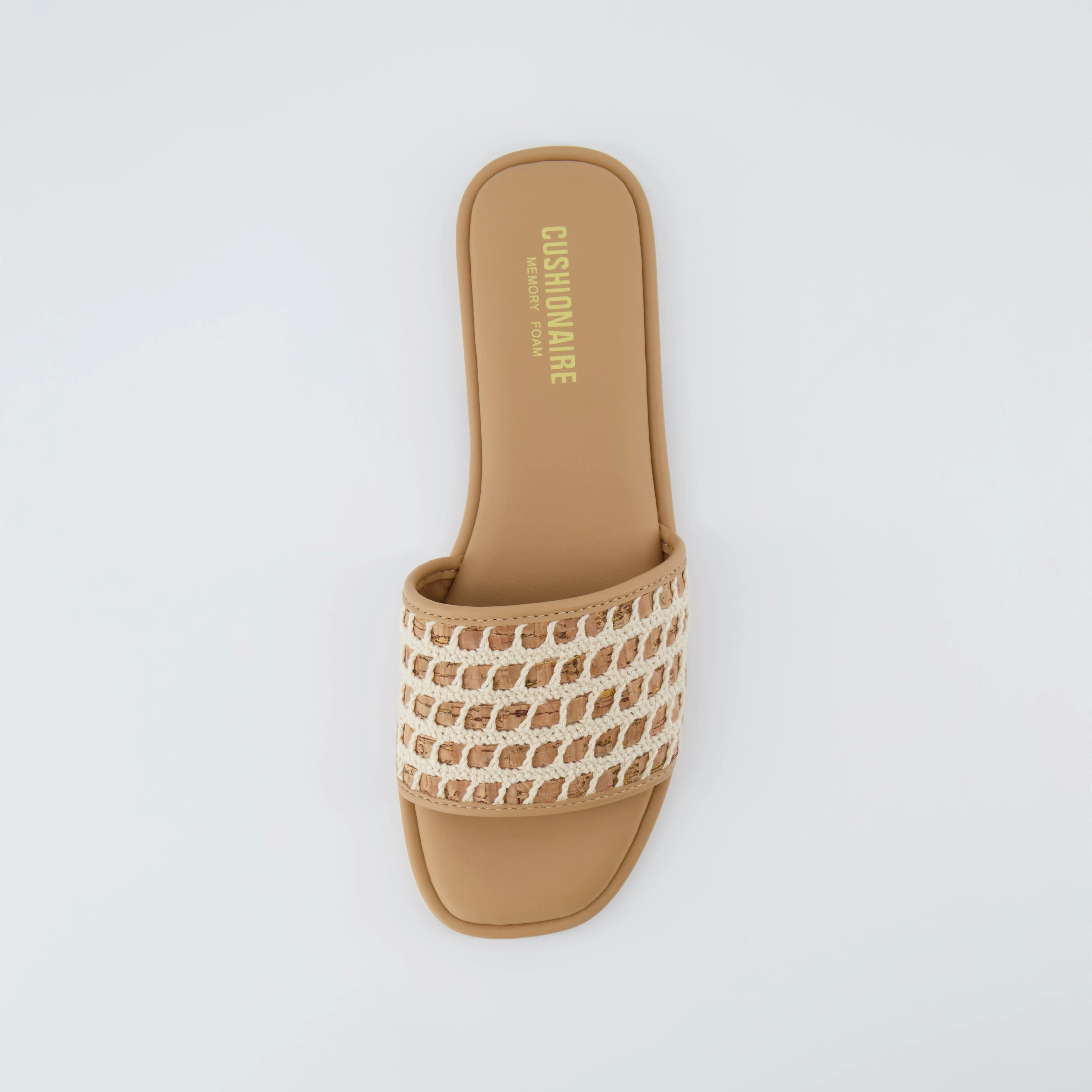 Taffy Crochet Slide Sandal