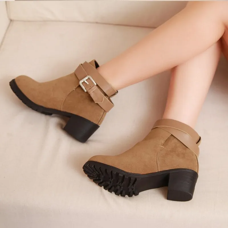 Women's Boots Ankle Straps