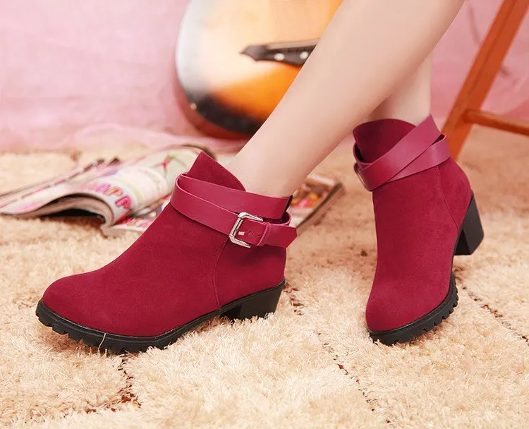 Women's Boots Ankle Straps