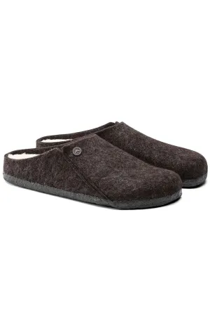 Zermatt Luxurious Shearling Wool Slippers - Mocha Shade